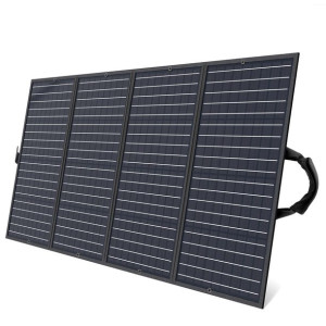 Choetech Ładowarka Solarna Turystyczna Składana 160w Czarna (sc010)
