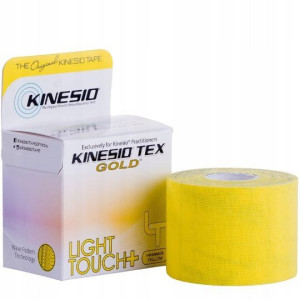 Kinesio Tex Gold Light Touch+ 5 cm x 5 m Żółty