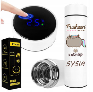 Lcd Kubek Termiczny Do Szkoły Pusheen Cat Y4