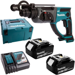 Młotowiertarka 18V SDS 1,9J 2x5Ah Makita DHR202RTJ