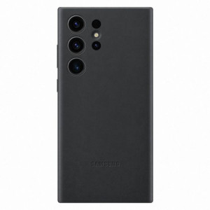 Etui Samsung Galaxy S23 Ultra Pokrowiec Z Naturalnej Skóry Czarne