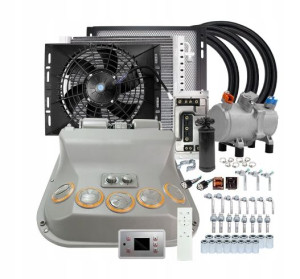 Zestaw Klimatyzacji 12v/24v Elektryczny