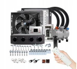 Zestaw Klimatyzacji 12v/24v Elektryczny