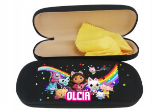 ETUI NA OKULARY dla dziecka KOCI DOMEK GABI Y4