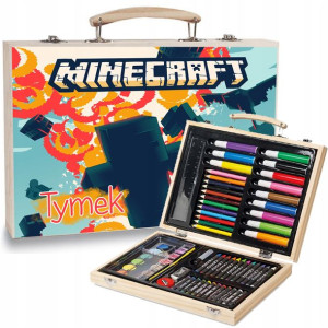 Zestaw Do Malowania Minecraft Dla Dzieci 66el+imię