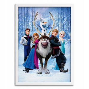 Dyplom Plakat A4 Dla Dziecka Frozen Z2