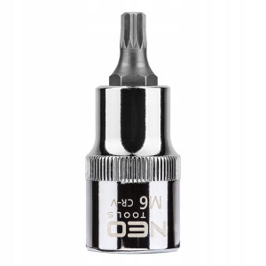 Końcówka Spline na nasadce 1/2" M6 NEO 08-731
