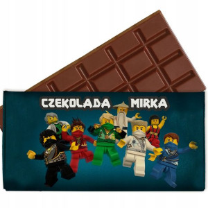 Pudełko Na Czekolade Lego Ninjago + Czekolada Y4