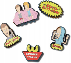 Przypinki Crocs Jibbitz Do Butów Beavis Butthead
