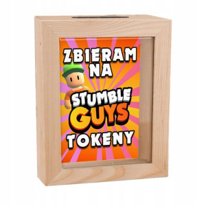Skarbonka Drewniana Stumble Guys Dla Dziecka Z1