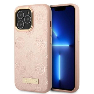 Iphone 13 Pro Max 6,7" Różowy/pink Hardcase Peony Logo Plate Magsafe