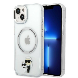 Iphone 14 6,1" Hardcase Transparent Iconic Karl&choupette Magsafe
