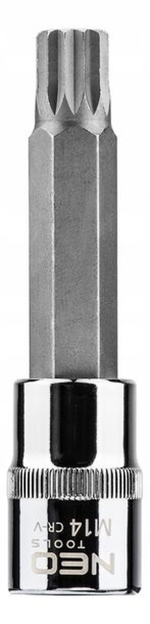 Końcówka Spline 1/2", M14 x 100 mm NEO 08-745