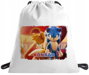 Worek Plecak Do Szkoły Sonic Hedgehog Y4