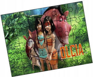 Puzzle Dla Dzieci Ainbo 24el Święta Mikołajki Y4