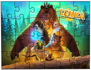 Puzzle Dla Dzieci Jeżyk I Przyjaciele 24el Y5