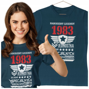 Koszulka 40 Urodziny Dla Kobiety Narodziny Legendy
