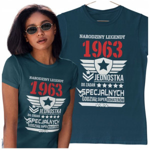Koszulka 60 Urodziny Dla Kobiety Narodziny Legendy