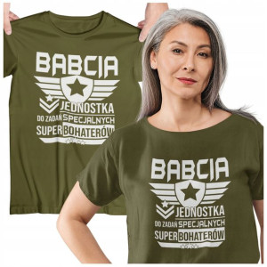 Koszulka Dla Babaci Militarna Prezent Na Święta