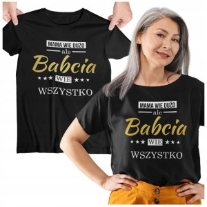 Koszulka Dla Babci Elegancki Prezent Na Święta