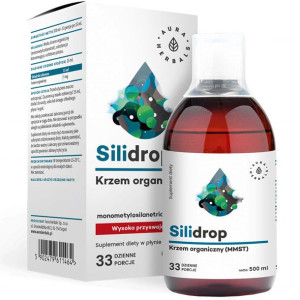 AURA HERBALS Silidrop Krzem Organiczny 500ml
