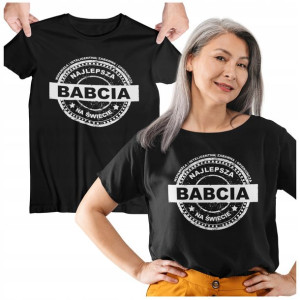 Koszulka Dla Babci Udany Prezent Na Święta Tshirt