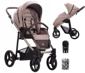 BEBETTO wózek spacerowy folia+uchwyt NICO SAND 02