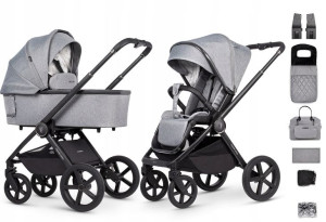 VENICCI TINUM Upline wózek 2w1 Classic Grey
