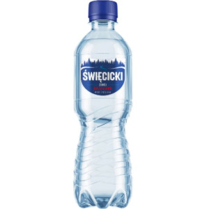 Święcicki Zdrój Gazowana Woda Lecznicza Wysokie pH 0,5L
