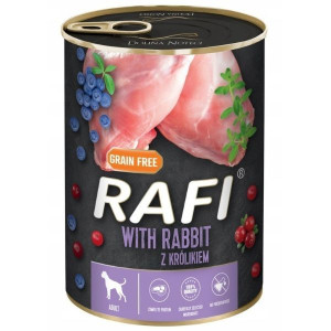 Dolina Noteci Rafi dla psa z królikiem 400g