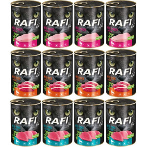 Dolina Noteci Rafi kot mix smaków 12x 400g