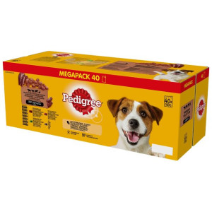 Pedigree Saszetka mix smaków w sosie 40x 100g