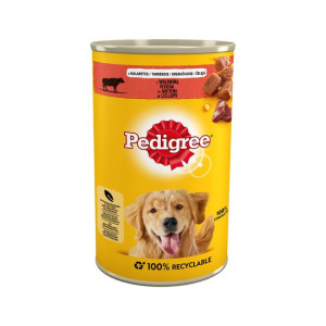 Pedigree mokra karma dla psa z wołowiną 1200g