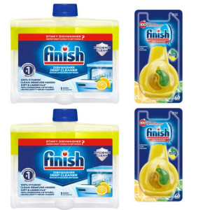 Finish Płyn Do Czyszczenia Zmywarki Zapach Lemon