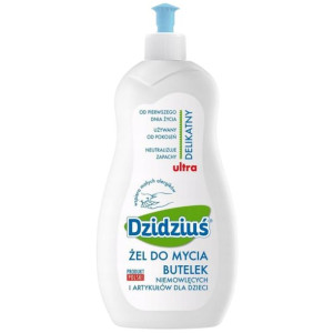 DZIDZIUŚ Żel Płyn do Mycia Butelek Smoczków 500ml