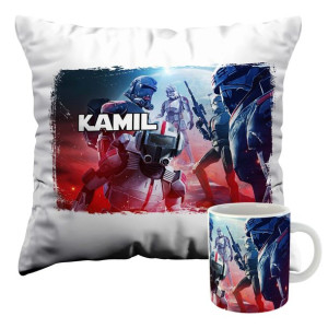 Zestaw Poduszka Kubek Star Wars Bad Batch Z1