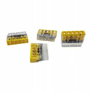 Szybkozłączka WAGO 2273-205 Drut 5 x 0,5 - 2,5mm² 4szt.