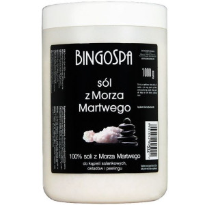 Bingosól z Morza Martwego do kąpieli solankowych, okładów i peelingu 1 kg