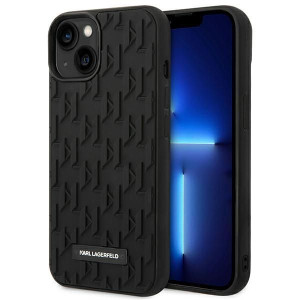 Iphone 14 6,1" Hardcase Czarny/black 3d Monogram