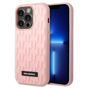 Iphone 14 Pro 6,1" Hardcase Różowy/pink 3d Monogram