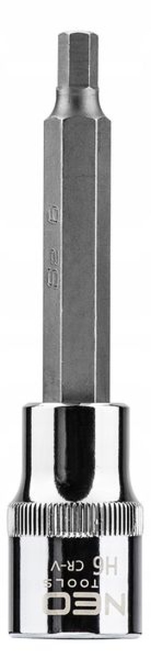 Końcówka sześciok.1/2", H6x100 mm NEO 08-781