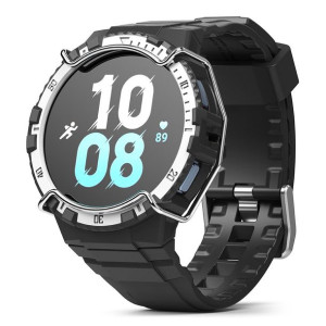 Ringke Fusion-x Guard Etui Z Paskiem Do Samsung Galaxy Watch 4/5 44mm Białe