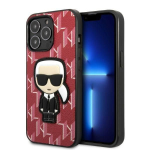 Iphone 13 Pro Max 6,7" Hardcase Czerwony/red Monogram Ikonik Patch