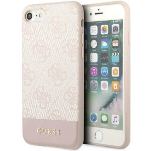 Iphone 7/8/se 2020 / Se 2022 Różowy/pink Hard Case 4g Stripe Collection
