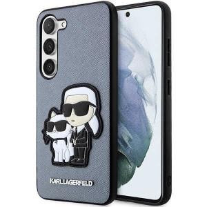 S23 S911 Hardcase Szary/grey Saffiano Karl & Choupette