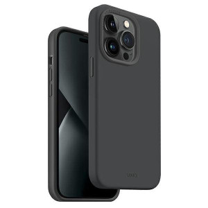 Uniq Etui Lino Hue Iphone 14 Pro Max 6,7" Magclick Charging Szary