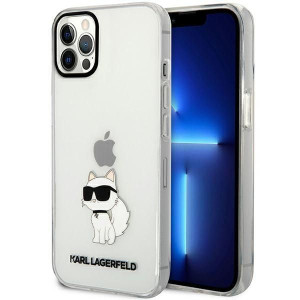 Karl Lagerfeld Iphone 12/12 Pro 6,1" Transparent Hardcase Ikonik Choupette