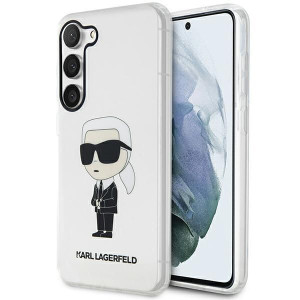 Karl Lagerfeld S23+ S916 Transparent Hardcase Ikonik Karl Lagerfeld