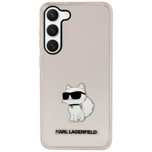 Karl Lagerfeld S23 S911 Różowy/pink Hardcase Ikonik Choupette