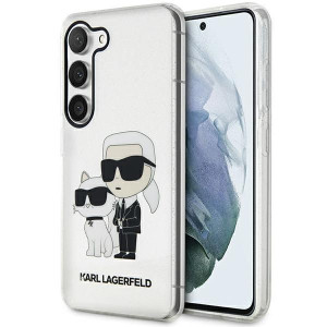 Karl Lagerfeld Klhcs23shnkctgt S23 S911 Transparent Hardcase Gliter